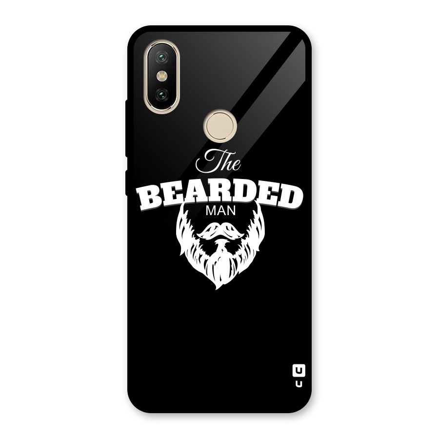 The Bearded Man Glass Back Case for Redmi A2
