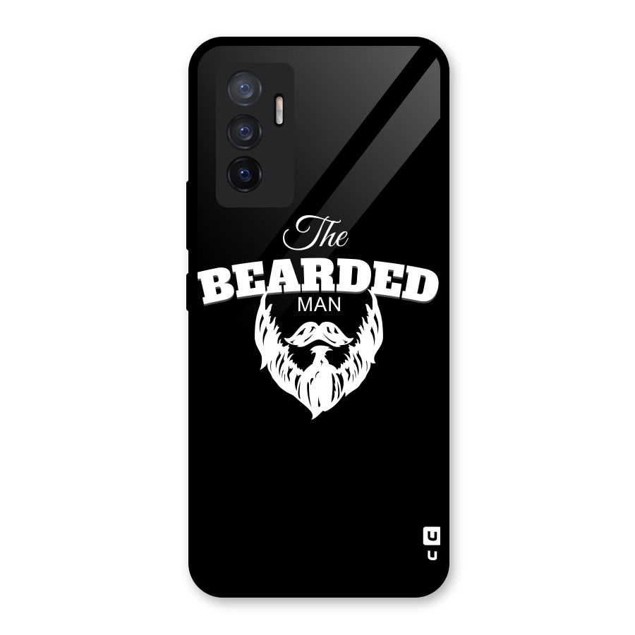The Bearded Man Glass Back Case for Vivo V23e