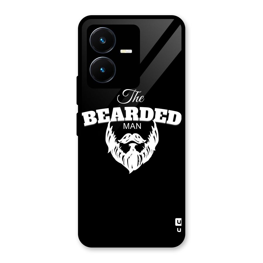 The Bearded Man Glass Back Case for Vivo Y22s