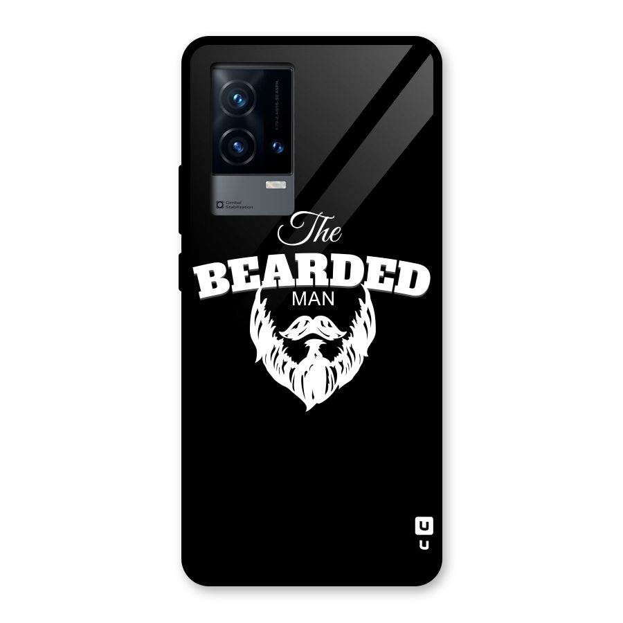 The Bearded Man Glass Back Case for iQOO 9 5G