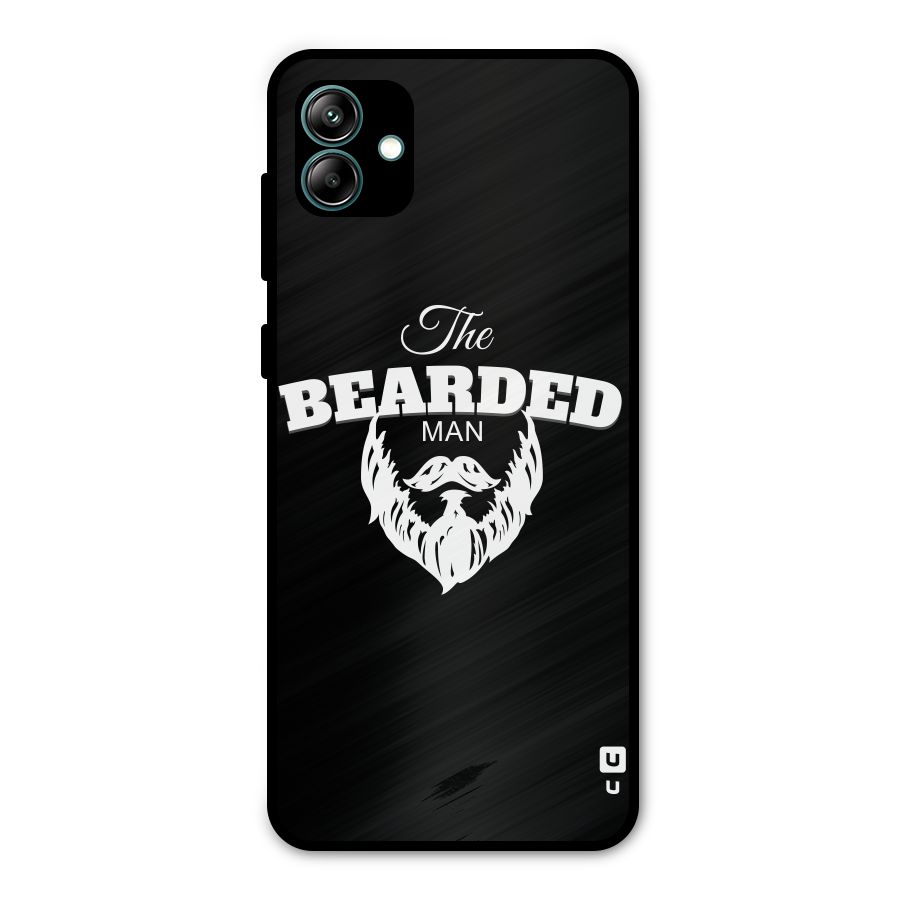The Bearded Man Metal Back Case for Galaxy A04