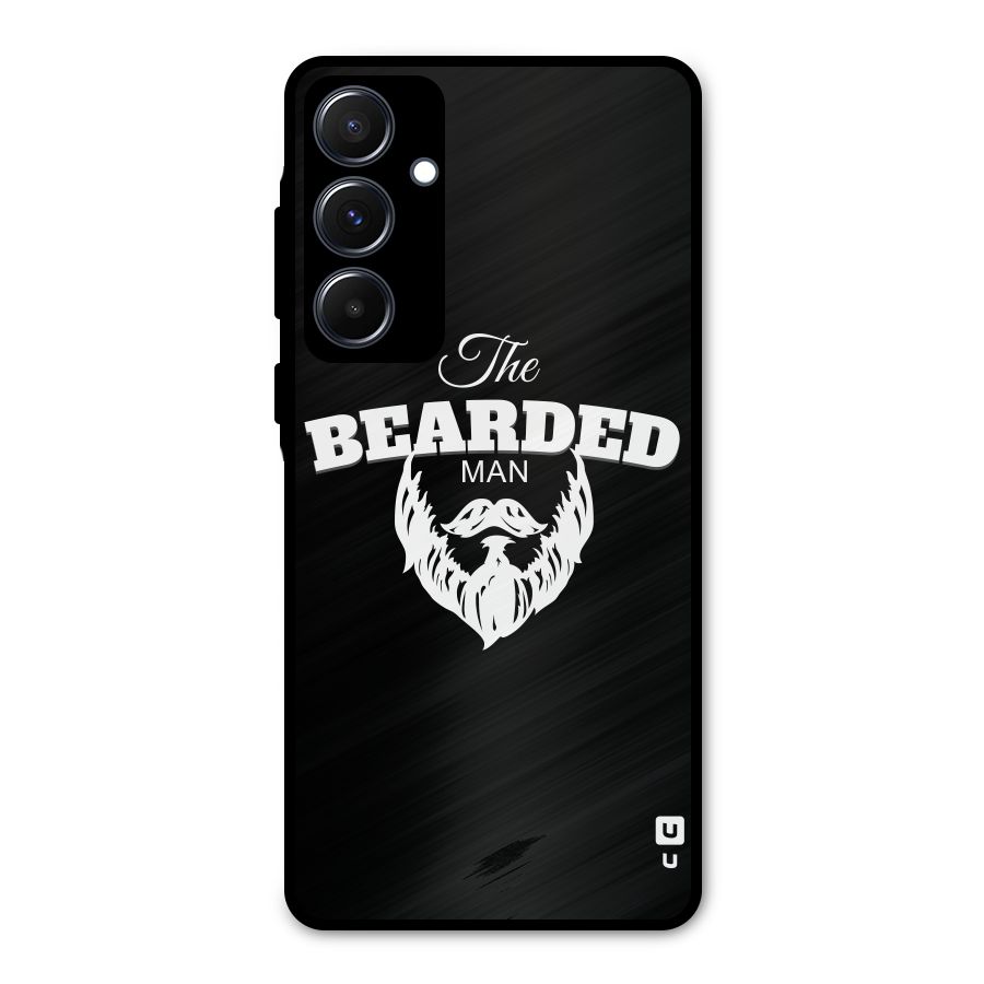The Bearded Man Metal Back Case for Galaxy A55