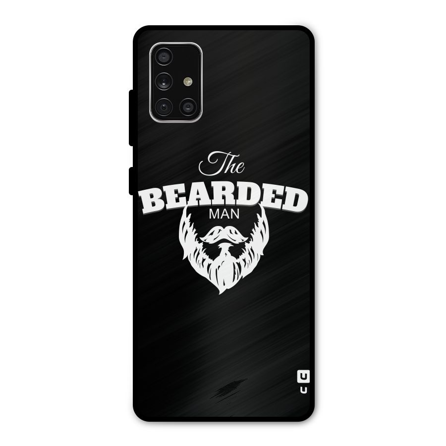 The Bearded Man Metal Back Case for Galaxy A71