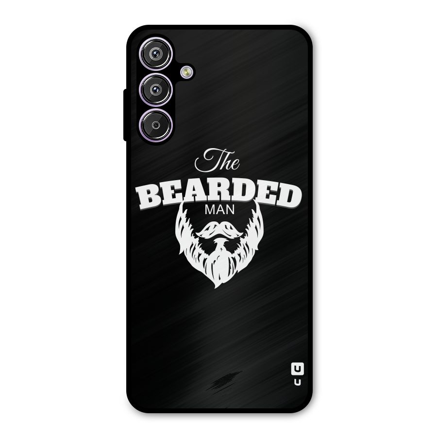 The Bearded Man Metal Back Case for Galaxy M15