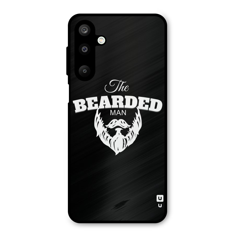 The Bearded Man Metal Back Case for Galaxy M16