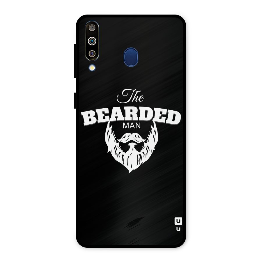 The Bearded Man Metal Back Case for Galaxy M30