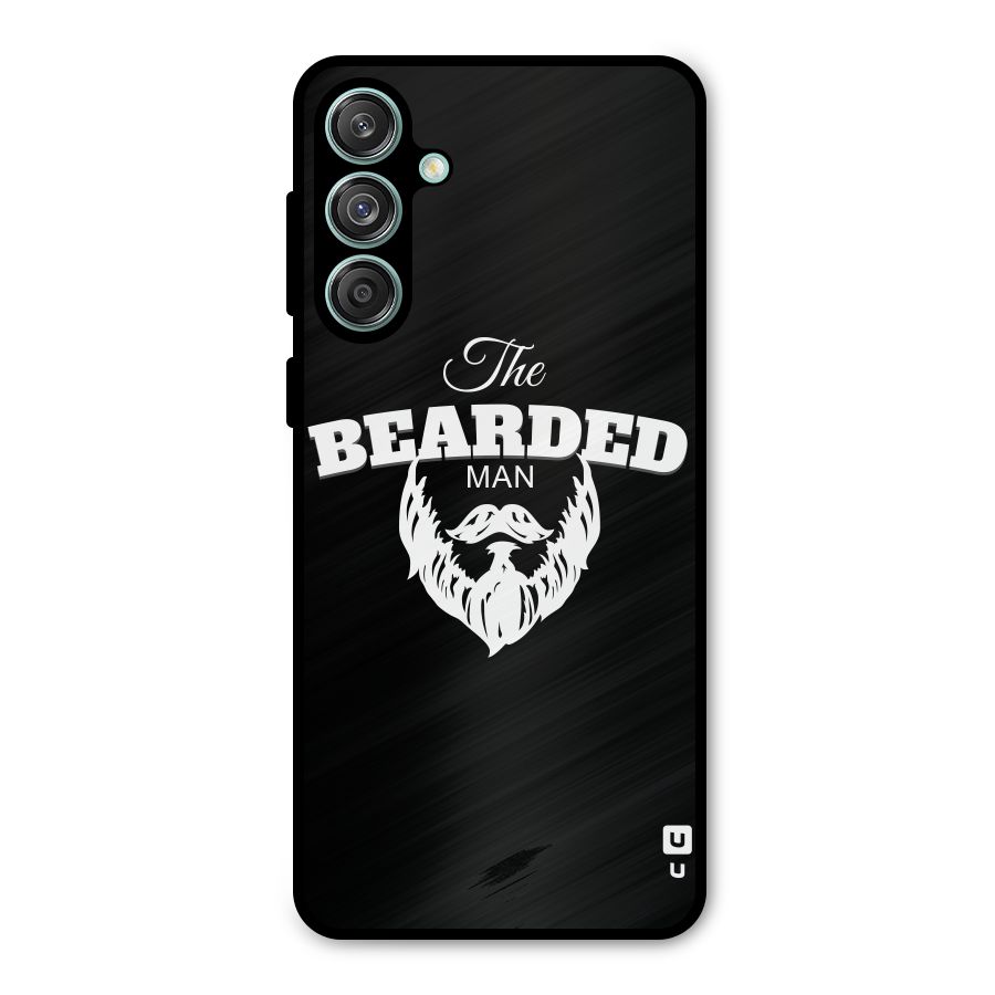 The Bearded Man Metal Back Case for Galaxy M55 5G