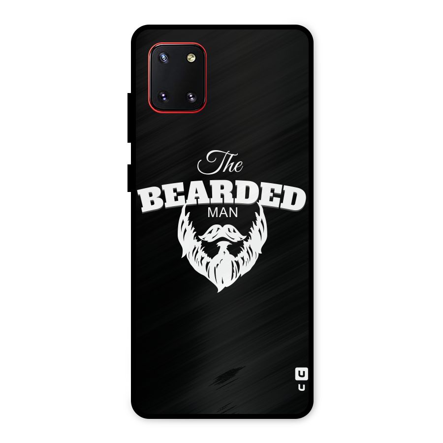 The Bearded Man Metal Back Case for Galaxy Note 10 Lite