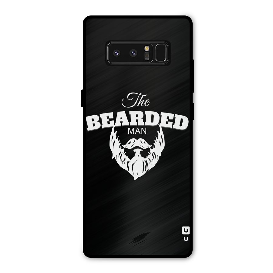 The Bearded Man Metal Back Case for Galaxy Note 8