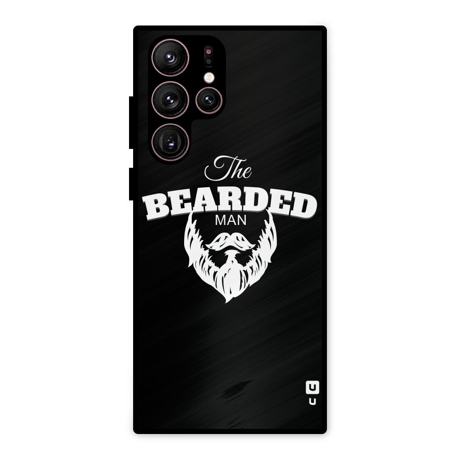 The Bearded Man Metal Back Case for Galaxy S22 Ultra 5G