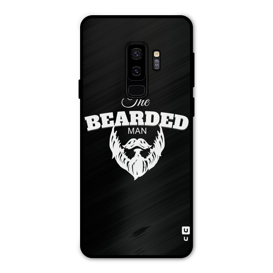 The Bearded Man Metal Back Case for Galaxy S9 Plus