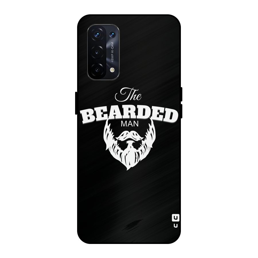 The Bearded Man Metal Back Case for Oppo A74 5G