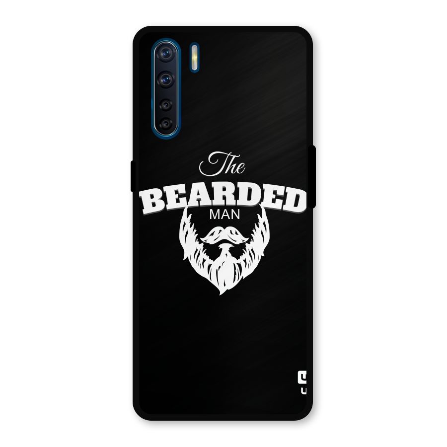 The Bearded Man Metal Back Case for Oppo F15