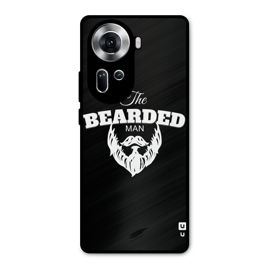 The Bearded Man Metal Back Case for Oppo Reno11 5G