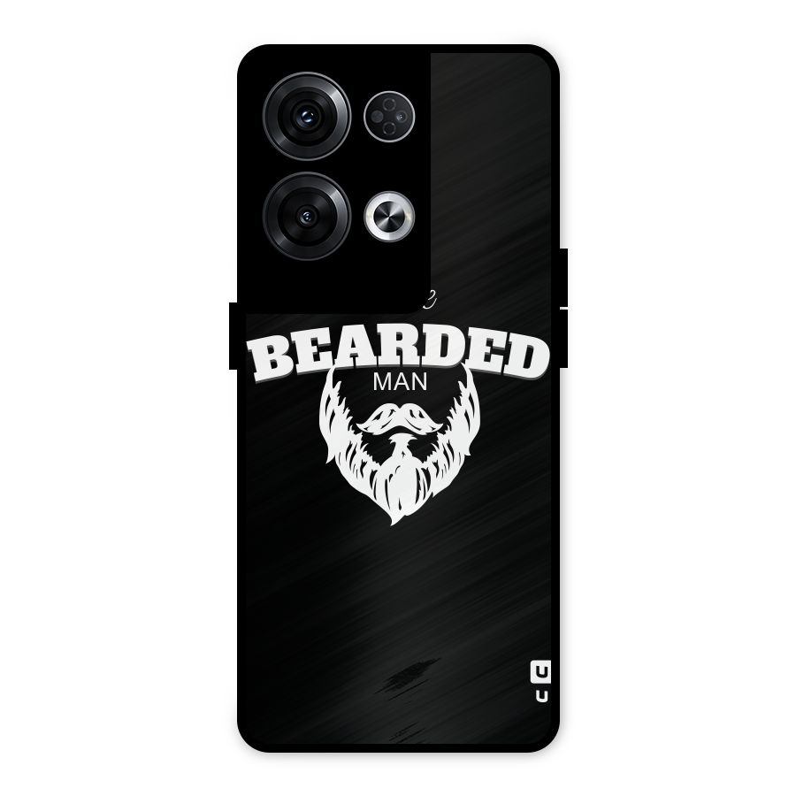 The Bearded Man Metal Back Case for Oppo Reno8 Pro 5G