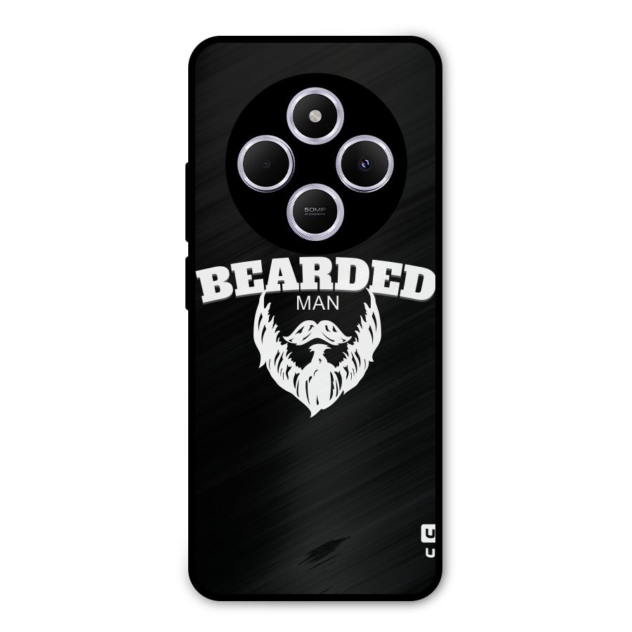 The Bearded Man Metal Back Case for Poco C75 5G