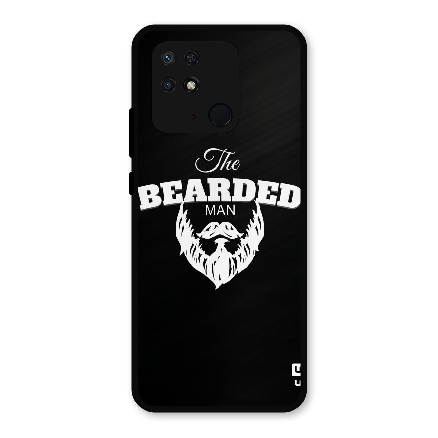 The Bearded Man Metal Back Case for Redmi 10 Power