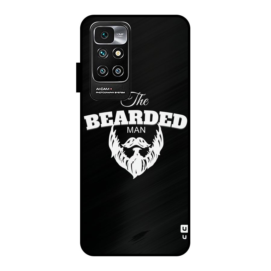 The Bearded Man Metal Back Case for Redmi 10 Prime