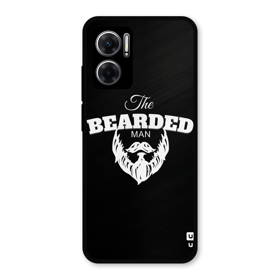 The Bearded Man Metal Back Case for Redmi 11 Prime 5G