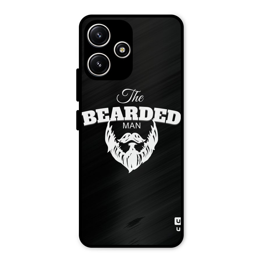 The Bearded Man Metal Back Case for Redmi 12 5G