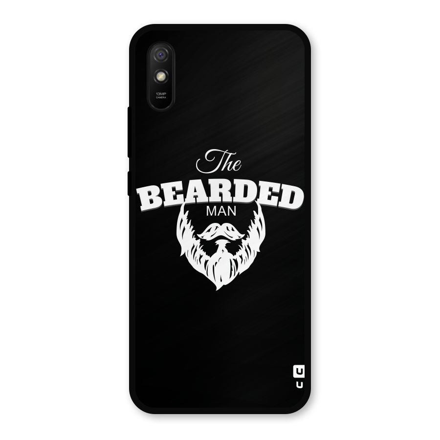 The Bearded Man Metal Back Case for Redmi 9a
