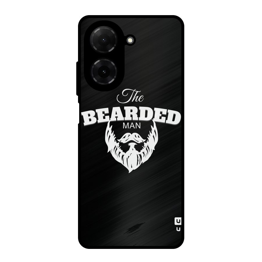 The Bearded Man Metal Back Case for Redmi A5 4G