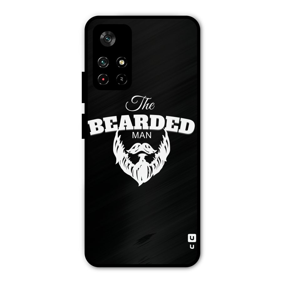 The Bearded Man Metal Back Case for Redmi Note 11T 5G