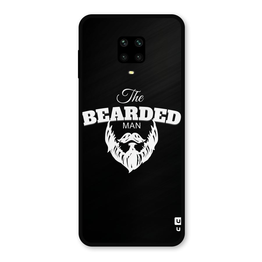 The Bearded Man Metal Back Case for Redmi Note 9 Pro