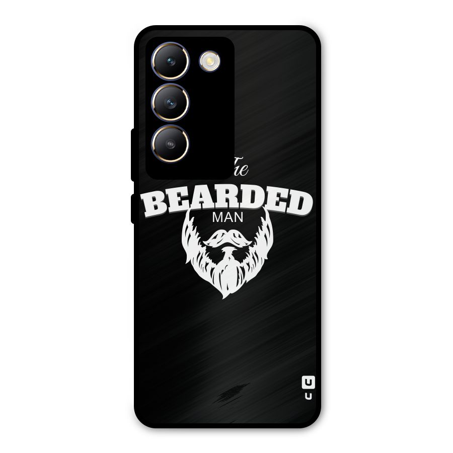The Bearded Man Metal Back Case for Vivo T3 5G