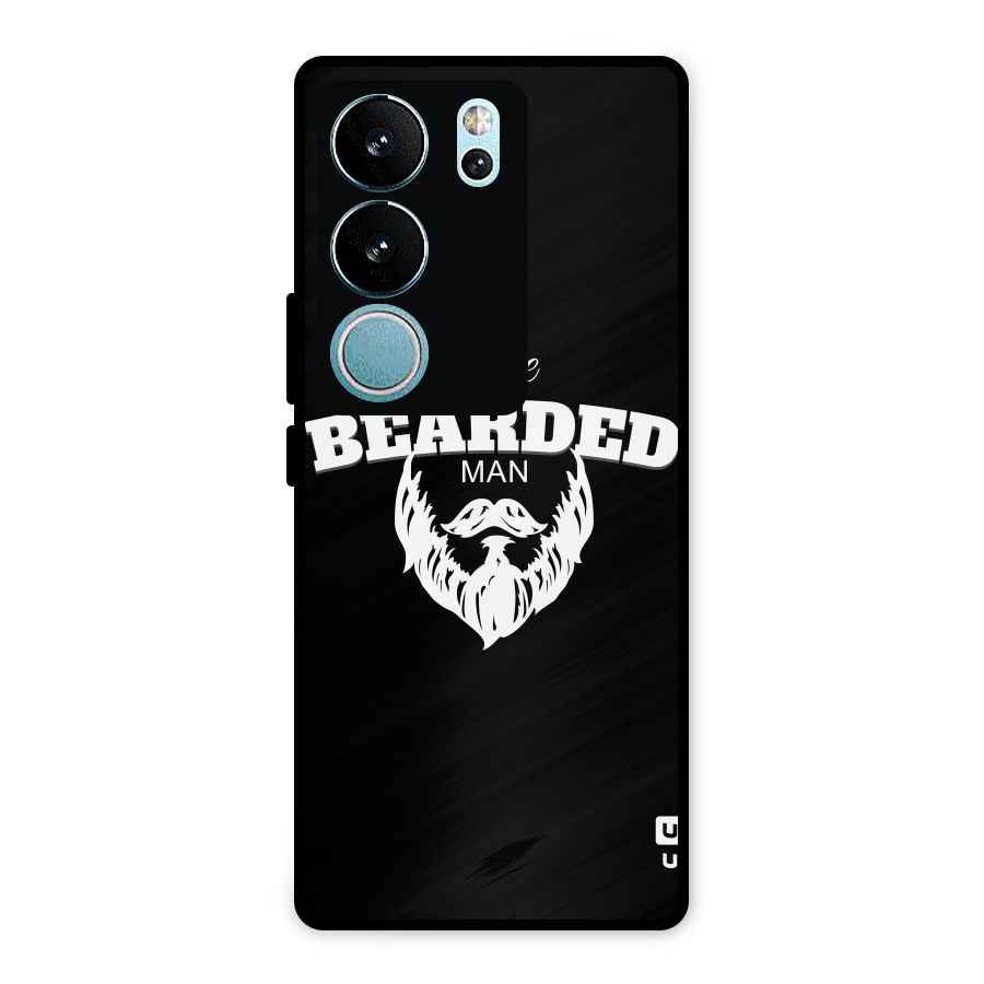 The Bearded Man Metal Back Case for Vivo V29 Pro