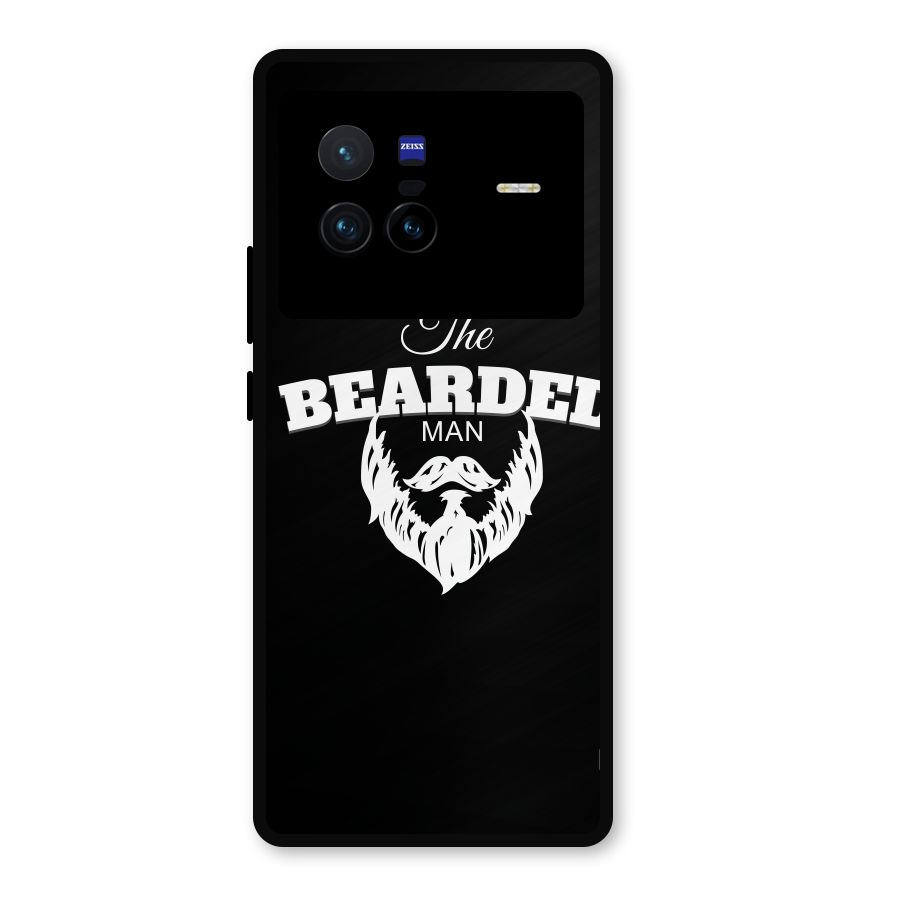 The Bearded Man Metal Back Case for Vivo X80
