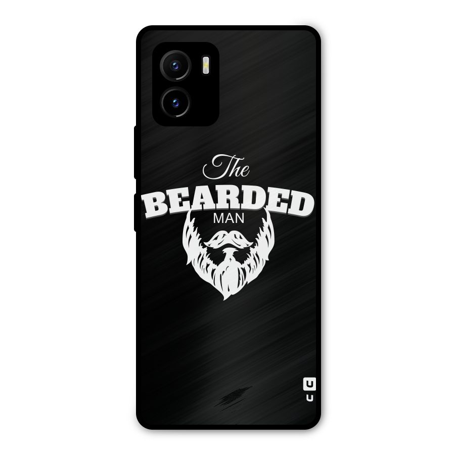 The Bearded Man Metal Back Case for Vivo Y15s