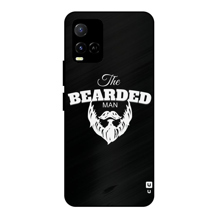 The Bearded Man Metal Back Case for Vivo Y33s