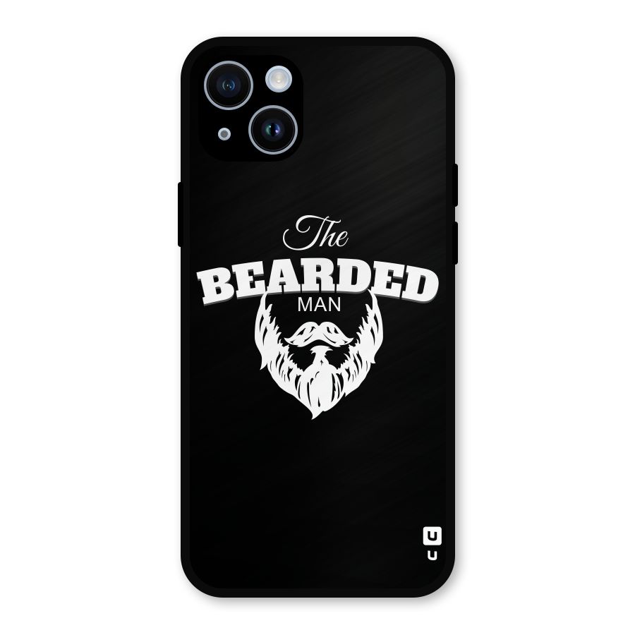 The Bearded Man Metal Back Case for iPhone 14