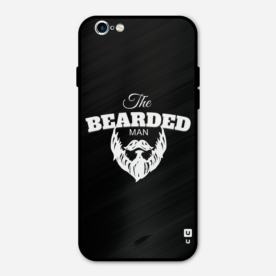 The Bearded Man Metal Back Case for iPhone 6 6s