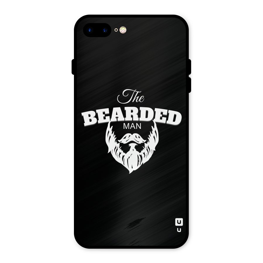 The Bearded Man Metal Back Case for iPhone 8 Plus