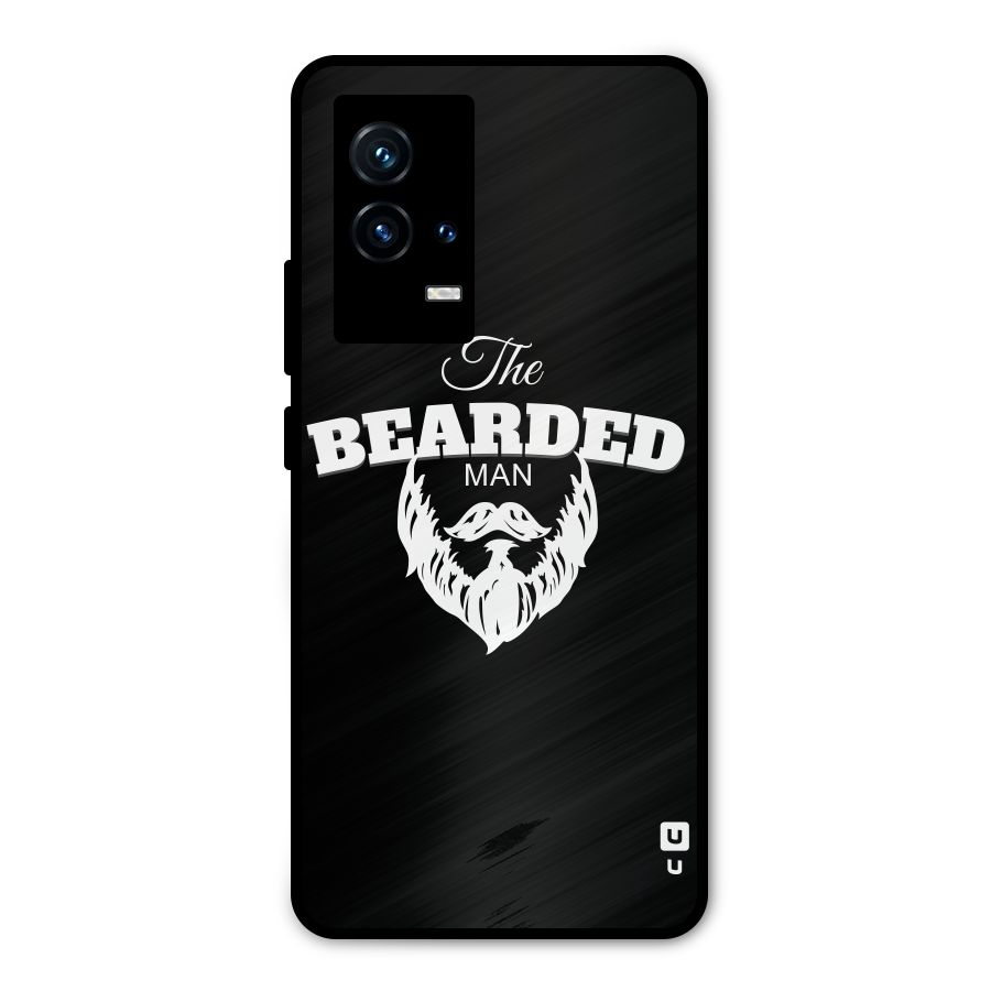 The Bearded Man Metal Back Case for iQOO 9 5G