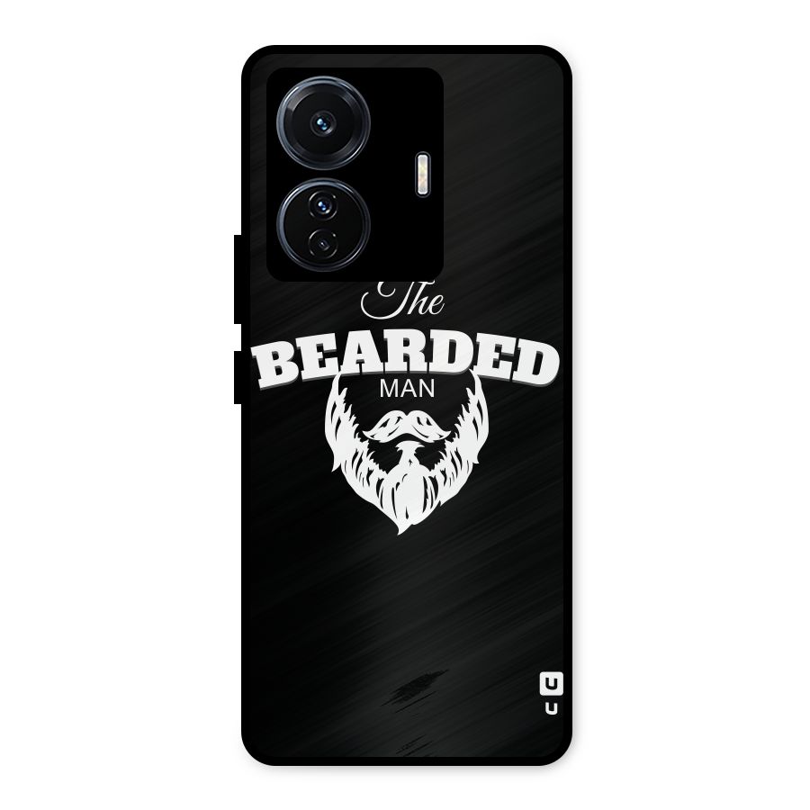 The Bearded Man Metal Back Case for iQOO Z6