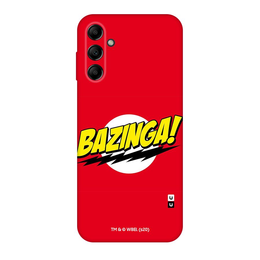 The Big Bang Theory Bazinga Typography Art Original Polycarbonate Back Case for Galaxy A14 5G