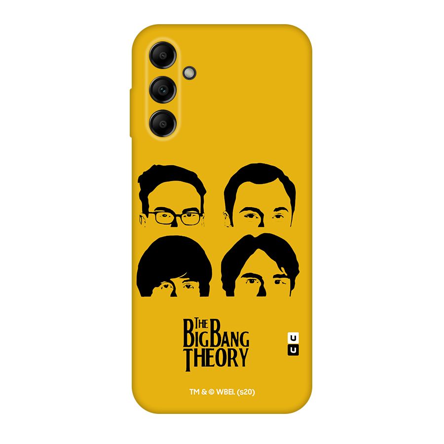 The Big Bang Theory Heads Original Polycarbonate Back Case for Galaxy A14 5G