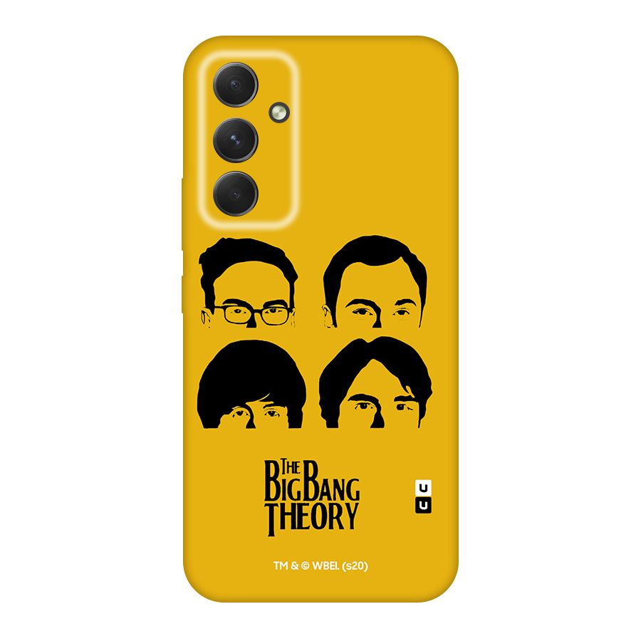 The Big Bang Theory Heads Original Polycarbonate Back Case for Galaxy A54