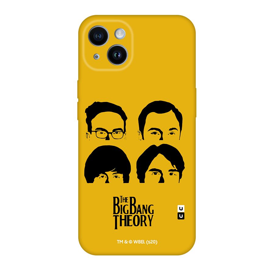 The Big Bang Theory Heads Original Polycarbonate Back Case for iPhone 14