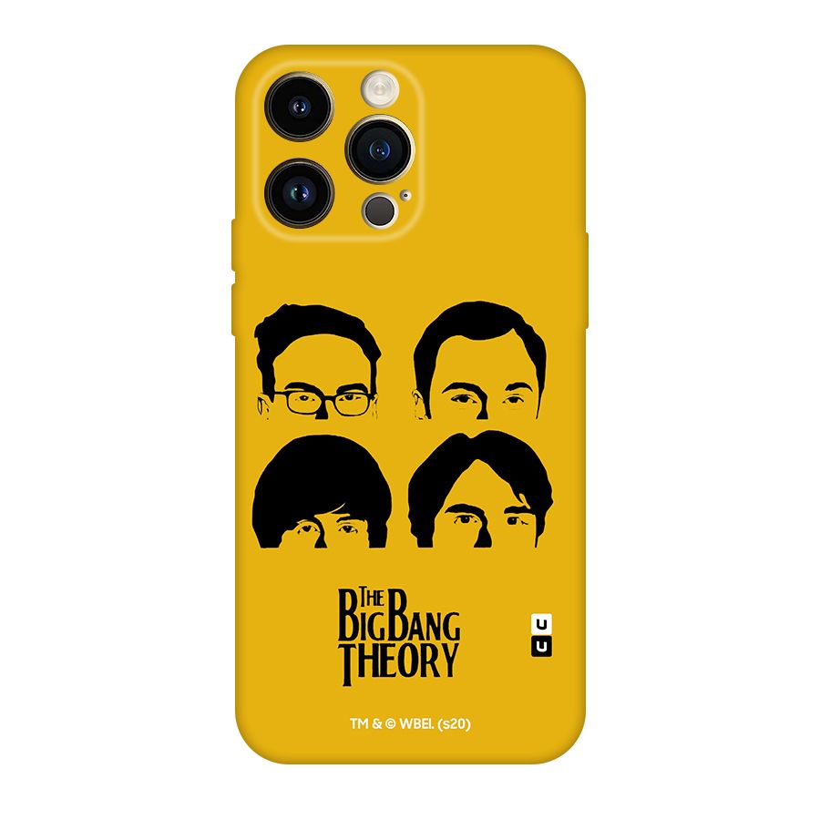 The Big Bang Theory Heads Original Polycarbonate Back Case for iPhone 14 Pro Max