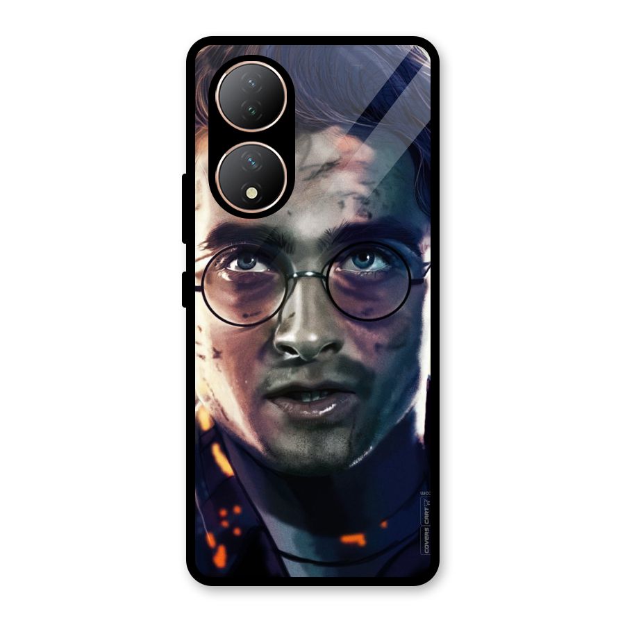 The Boy Who Lived Glass Back Case for Vivo T2