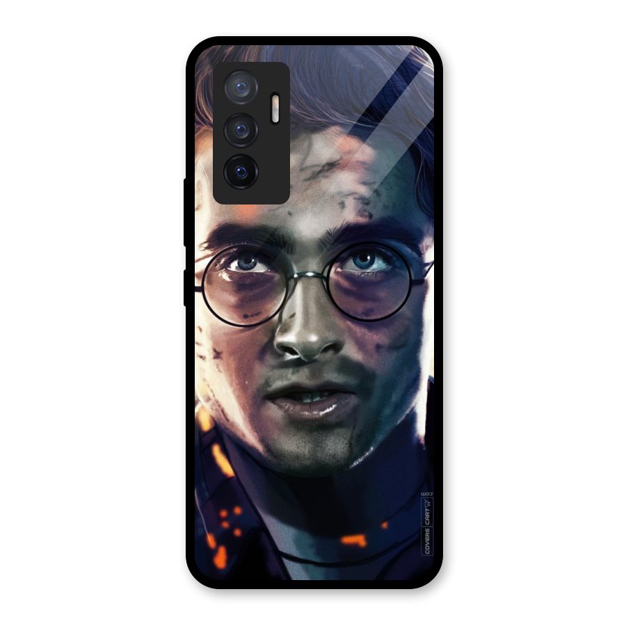 The Boy Who Lived Glass Back Case for Vivo V23e