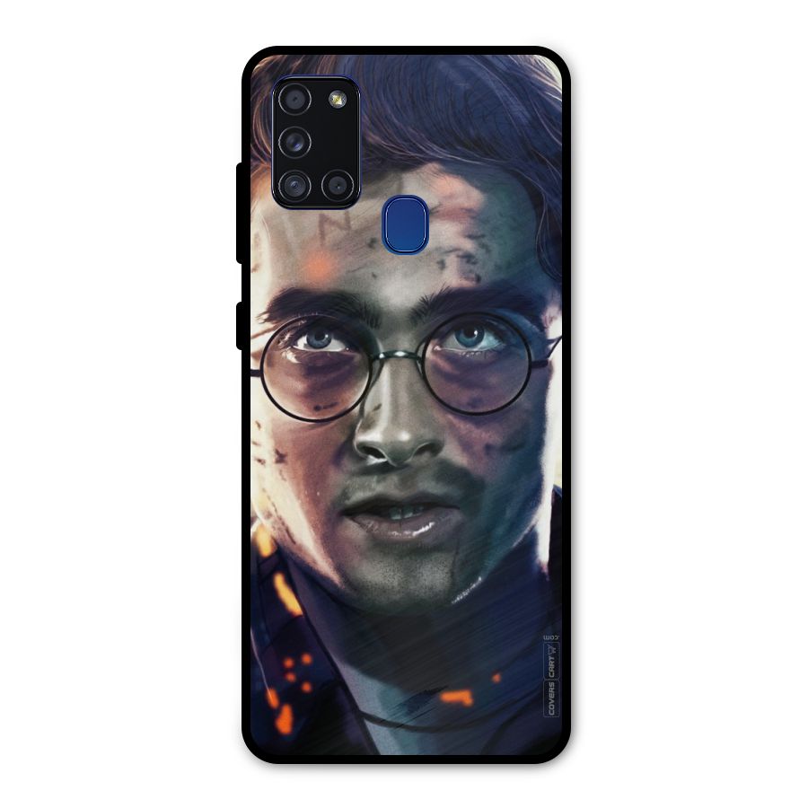 The Boy Who Lived Metal Back Case for Galaxy A21s