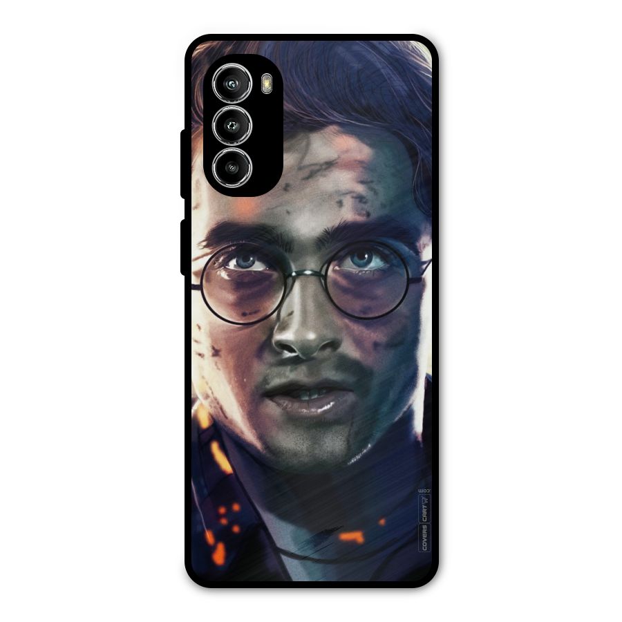 The Boy Who Lived Metal Back Case for Moto G52
