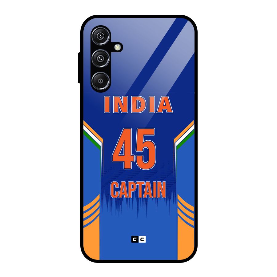 The Captain Glass Back Case for Galaxy M34 5G