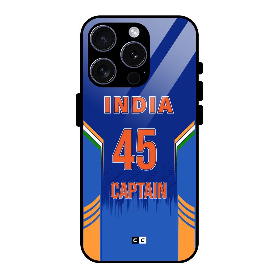 The Captain Glass Back Case for iPhone 15 Pro