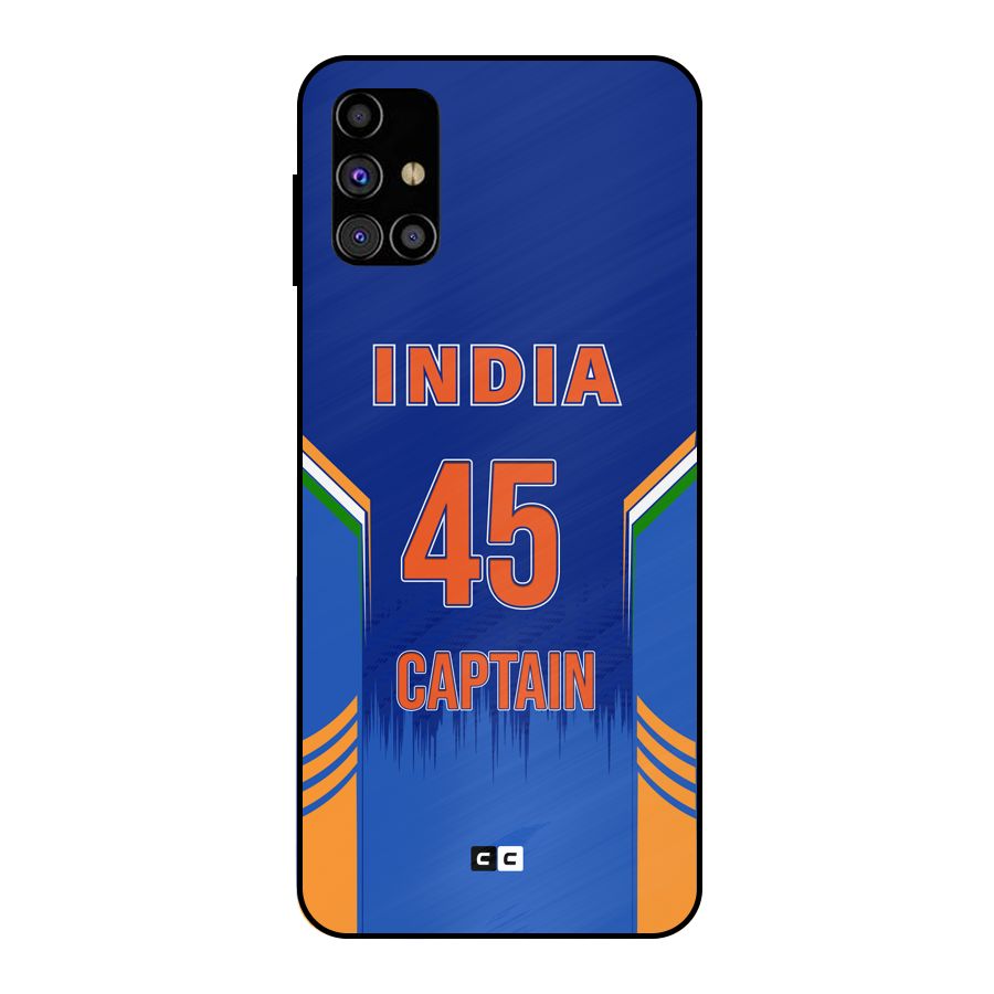 The Captain Metal Back Case for Galaxy M31s